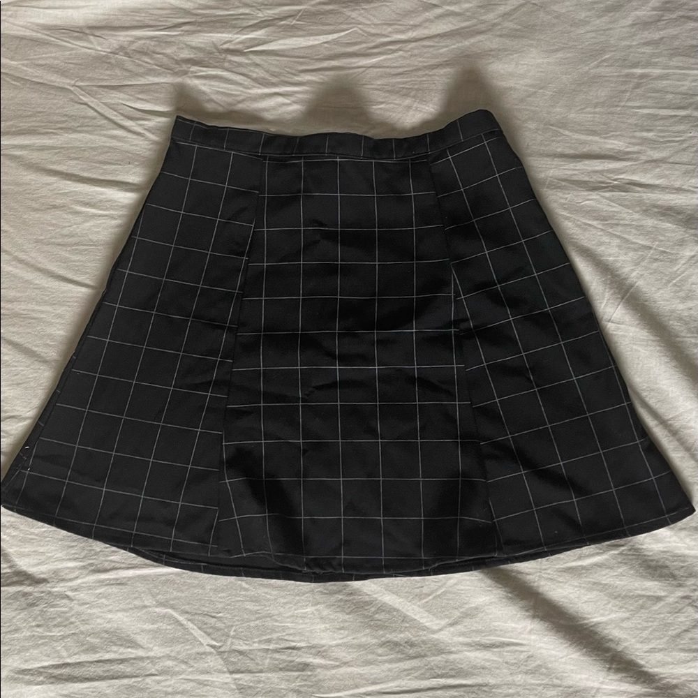 American Apparel Grid Skirt